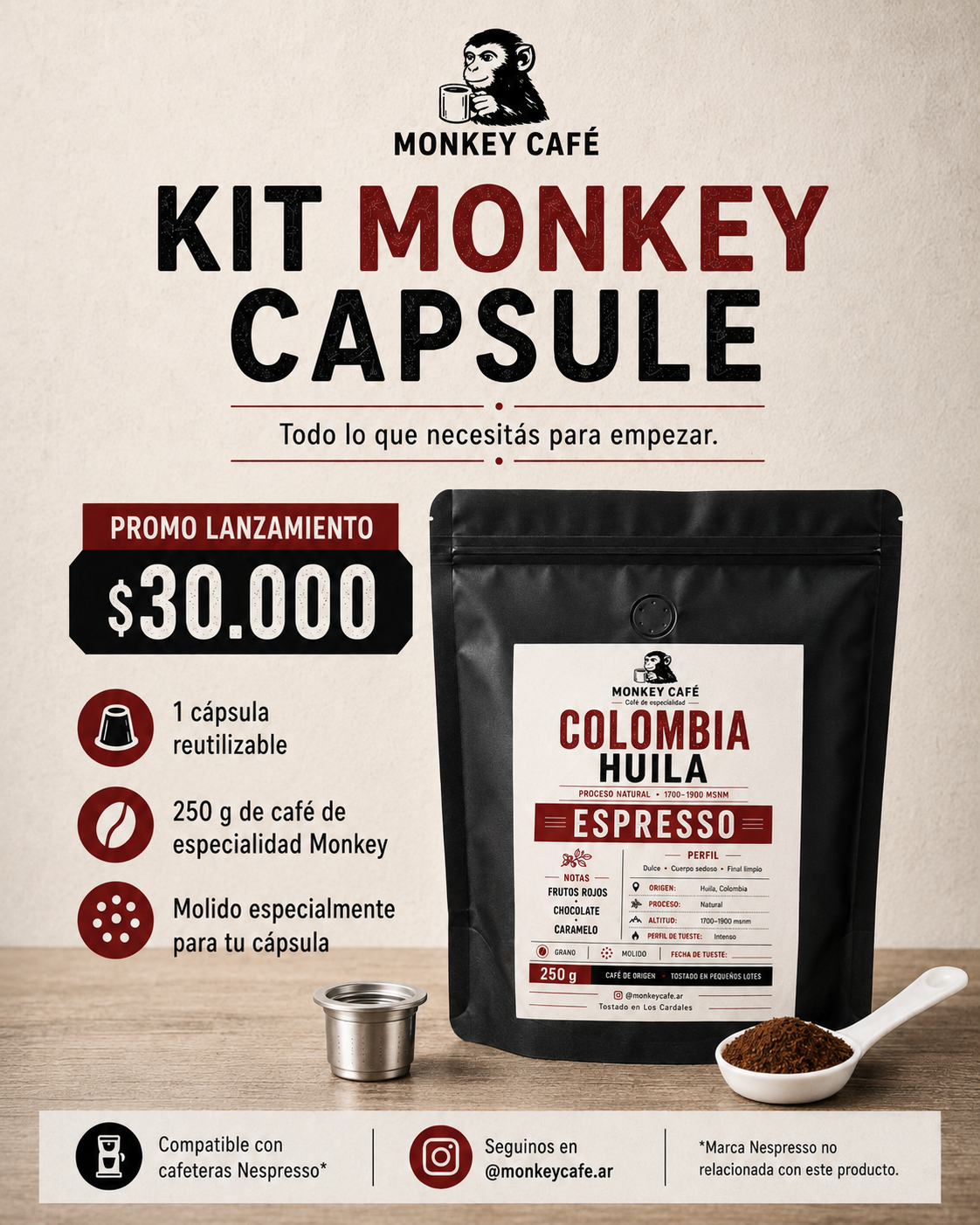 Kit Monkey Capsule